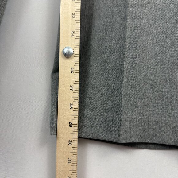 Lauren Ralph Lauren Pants Women's 14W High Rise Gray Trousers Pockets Wool - Picture 11 of 16